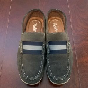 Boy’s gray suede Florsheim loafers